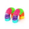 Puzzle pentru copii Fidget Loop, cu funcție de stivuire și bucle de decomprimare, multicolor, 20cm