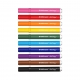 Carioci groase ArtBerry 10 culori cu 3 fise de colorat