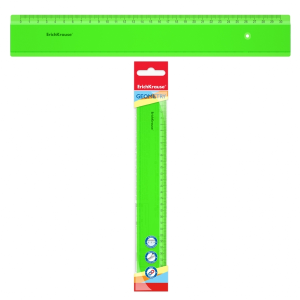 Linie ErichKrause Neon, 30cm, verde
