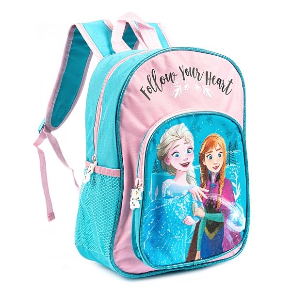 Ghiozdan mic de gradinita , 2 compartimente, Frozen, 32 cm