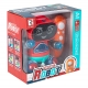 Robot Interactiv cu telecomanda si lumini, Rosu, 18 cm