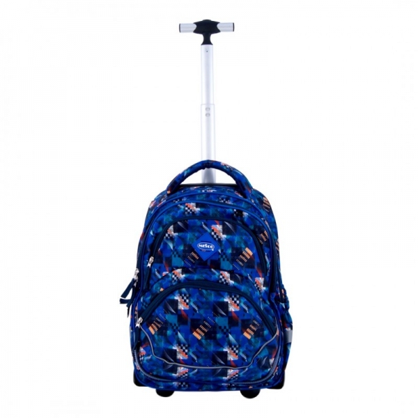 Trolley fashion Mesco albastru