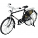 Bicicleta metalica 18cm, Negru