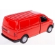 Macheta metalica Welly 1:34 Volkswagen Transporter T6, Rosu