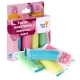 Set plastilina 4 culori Geniokids Marshmallow