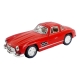 Macheta Metalica 1:34 Kinsmart Mercedes-Benz 300SL 1954, Rosu