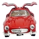 Macheta Metalica 1:34 Kinsmart Mercedes-Benz 300SL 1954, Rosu