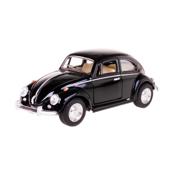 Macheta Metalica 1:34 Kinsmart VW Classical Beetle, Negru