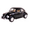 Macheta Metalica 1:34 Kinsmart VW Classical Beetle, Negru
