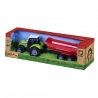 Tractor cu sunet si lumina cu siding, 25cm