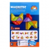 Set inteligent de constructie cu piese magnetice, Flippy, 6 piese, pentru copii, +3 ani, multicolor,