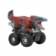 Masinuta cu figurina Jurassic Zoom Riders Dinovehicle, 8cm