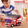 Camion de pompieri cu lumini si sunete, 1:16