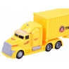 Masina de transportat containere cu lumini si sunete, Tir cu remorca, 39 x 14,5 x 7,5 cm cm