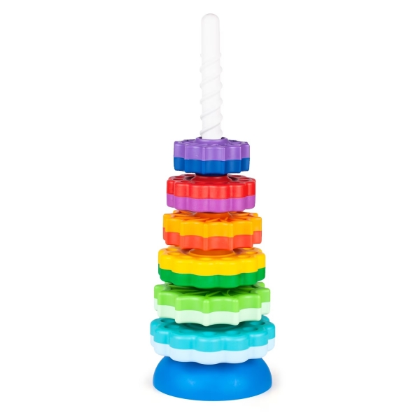 Jucarie Turn de stivuire si rasucire, Fancy Baby