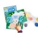Set de creatie, Sycomore Babyssimo, Picteaza cu degetele, Animale domestice