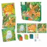Set de creatie, Sycomore Stick n Fun Mozaic, Animale salbatice