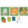 Set de creatie, Sycomore Stick n Fun Mozaic, Animale salbatice