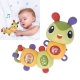 Jucarie rotativa interactiva Omida muzicala cu lumini pentru copii,  17 x 14 x 7 cm