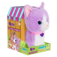 Jucarie de plus interactiva Puffy Friends, pisicuta Mimi
