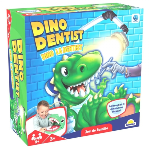 Joc interactiv, Smile Games, Dino la Dentist, 27 x 6 x 27 cm