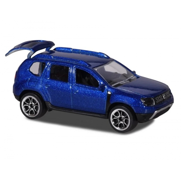 Masina de jandarmerie Majorette Dacia Duster, Jandarmeria, albastru, 7.5 cm