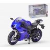 Macheta metalica Welly 1:18 - Motocicleta Yamaha YZF-R6, 12cm