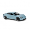 Macheta metalica Welly 1:34 Porsche Taycan, Blue, 12 cm