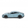 Macheta metalica Welly 1:34 Porsche Taycan, Blue, 12 cm
