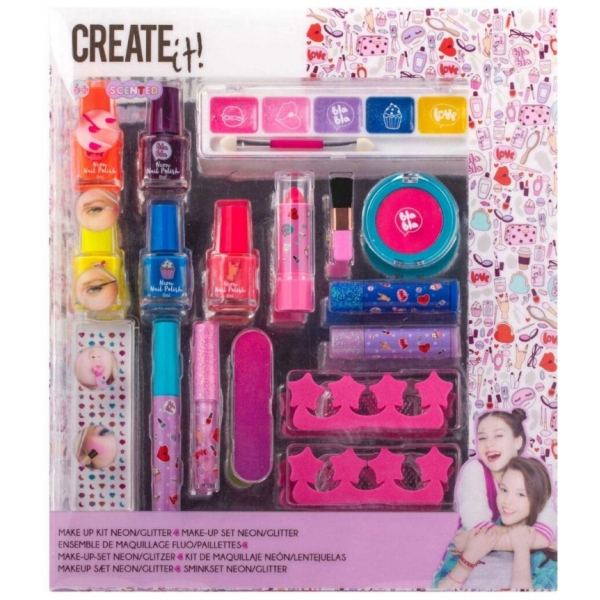 Create it! Set de machiaj pentru Neon-Glitter