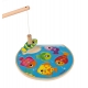 Puzzle din lemn Janod - Pestisori cu undita magnetica
