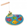 Puzzle din lemn Janod - Pestisori cu undita magnetica