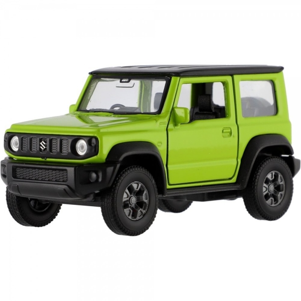 Macheta metalica Welly 1:34 Suzuki Jimny, Verde, 11 cm