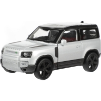 Macheta metalica Welly 1:34 Land Rover 2020, Gri, 12 cm