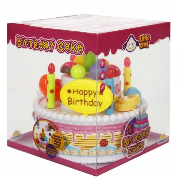 Tort aniversar cu sunete si lumina, Little Chef