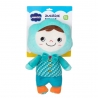 Jucarie de plus, moale, pentru somn, Minibo, Albastru, 35 cm