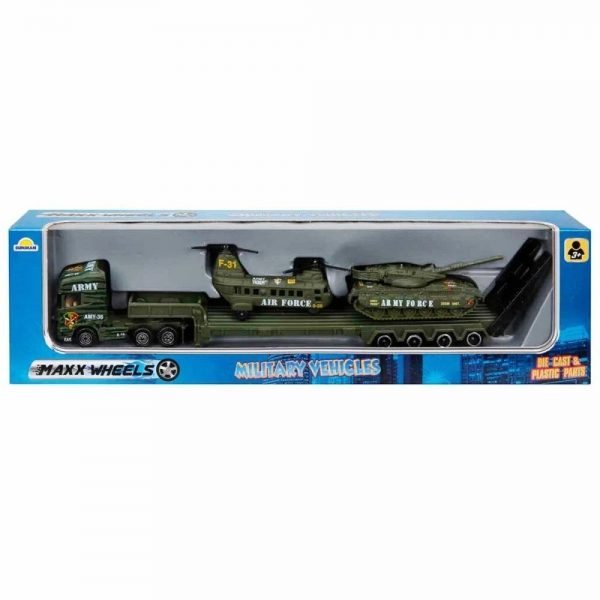 Set cu vehicule militare, Maxx Wheels,