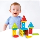 Jucarie Educativa , Tip Montessori, din Lemn, + 36 Luni, Forme Geometrice, 16 Piese, 12 x 12 cm, Multicolor