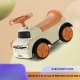 Masinuta Ride-On , cu Sistem Anti-Rasturnare, Sistem de Lumini si Muzica, Cutie de Depozitare, 1-6 Ani, Maro