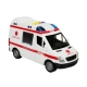 Masina de ambulanta cu lumini si sunete Maxx Wheels, 1:16