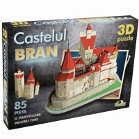 Puzzle 3D NORIEL - Castelul Bran (91 piese)