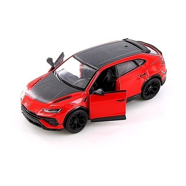 Macheta metalica Lamborghini Urus Performante 1:34 Kinsmart, Rosu, 12 cm