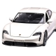 Macheta auto Porsche Taycan Turbo S 2020 scara 1:24 alb, Welly