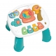 Masuta interactiva bebelusi 5 in 1 cu picioare detasabile, lumini, sunete si diverse activitati, 25 x 25 cm