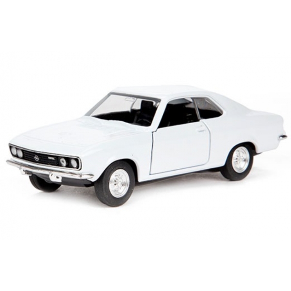 Macheta metalica1970 Opel Manta A 1:34 Welly, Alb, 12 cm