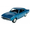 Macheta metalica Opel Manta 1970  A, scara  1:34 Welly, Albastru, 12 cm