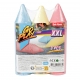 Set 3 crete colorate pentru asfalt Jumbo XXL