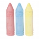 Set 3 crete colorate pentru asfalt Jumbo XXL
