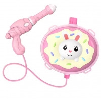 Pistol cu Apa cu Rezervor Tip Rucsac 1200 ml - Gogogisca Iepuras Roz