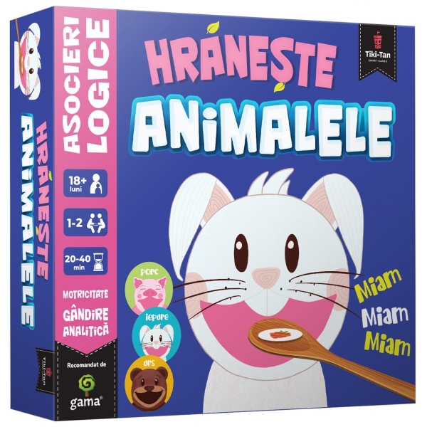 Joc Tiki-Tan - Hraneste animalele